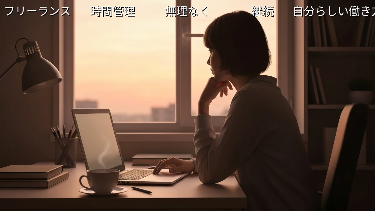完璧主義じゃないフリーランス向け｜無理なく続く時間管理術の選び方