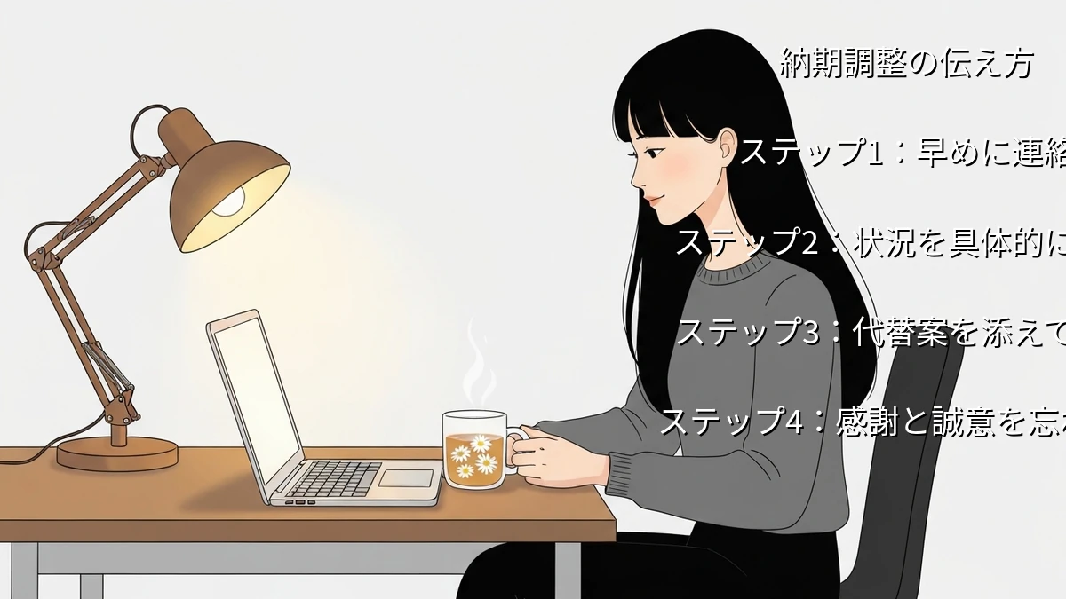 忙しいフリーランス向け|納期が厳しい時の穏やかな伝え方