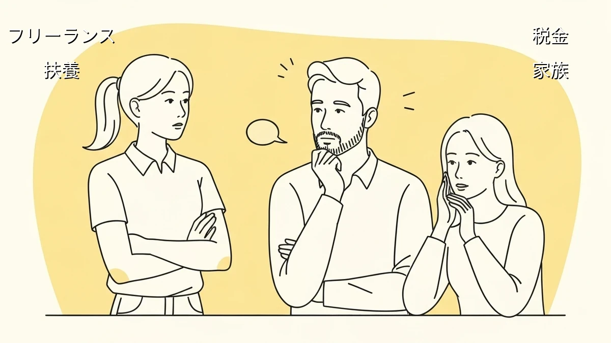 フリーランスの税金：扶養に入る条件とメリット