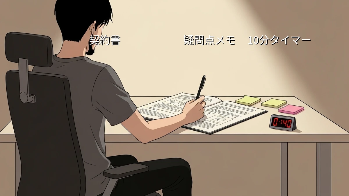 契約書を読むのが苦手なフリーランスへ｜完璧じゃなくていい！読み始める小さな習慣