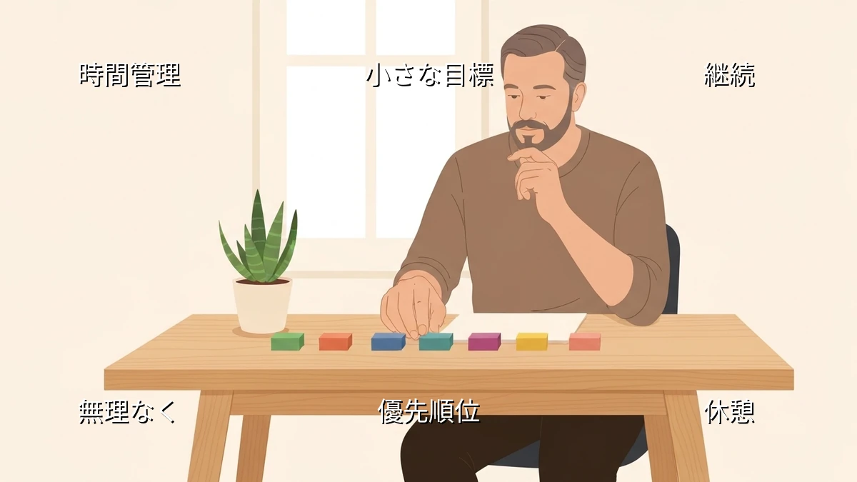 フリーランス向け｜目標が高すぎて挫折したくない人が選ぶ時間管理の小さな一歩