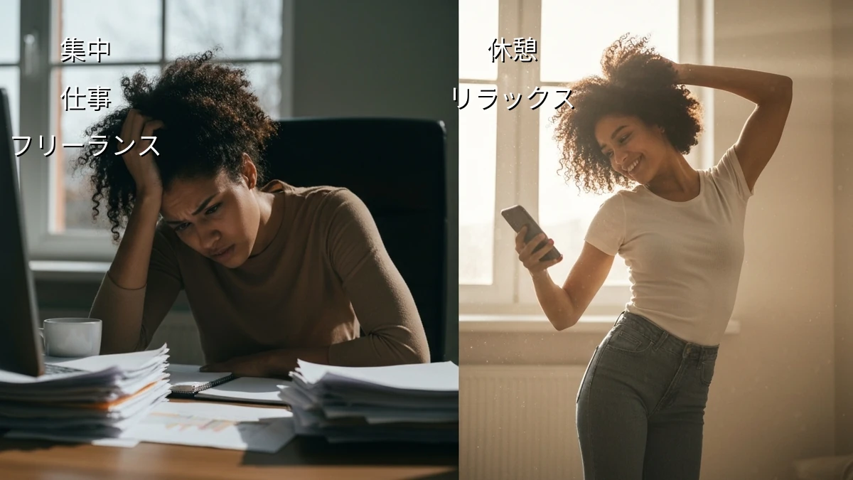 フリーランス向け｜集中できない時の簡単リセット術