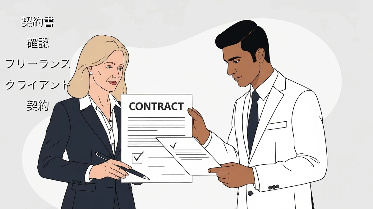 フリーランス向け 知っておきたい契約の種類と注意点