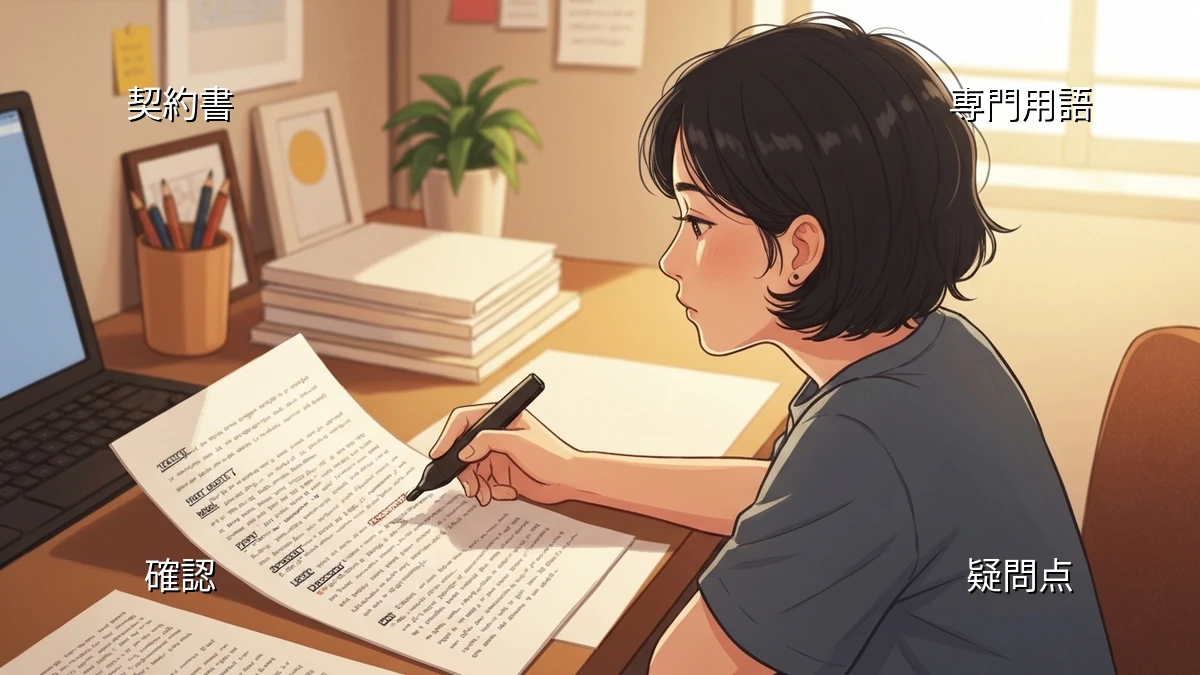 フリーランスの契約書、専門用語だらけでも理解できる読み解き術