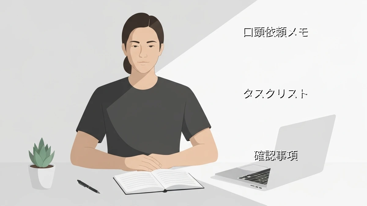 忙しいフリーランス向け｜口約束の仕事で後悔しない！小さな記録習慣